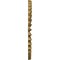 Ekena Millwork Shakuras Ceiling Medallion (For Canopies up to 5 3/4"), Hand-Painted Gold, 33 7/8"OD x 2"P CM34SHGLS - alternate 4